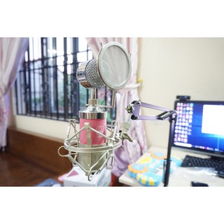 NM LS250 Micro thu âm Micro hát live stream cao cấp