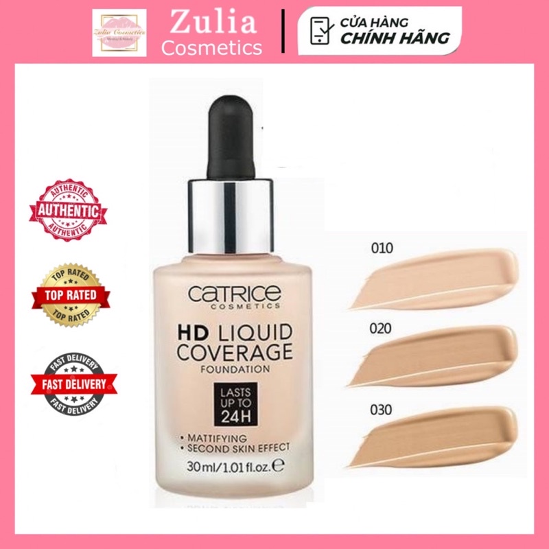 [FREE SHIP] Kem Nền Catrice Liquid Che Khuyết Điểm