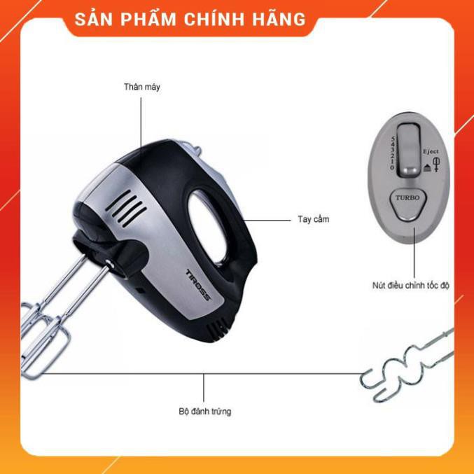 [Hỏa tốc 1 giờ] [FREESHIP] Máy đánh trứng Tiross TS5400 - Hàng cao cấp chính hãng, bảo hành 12 tháng