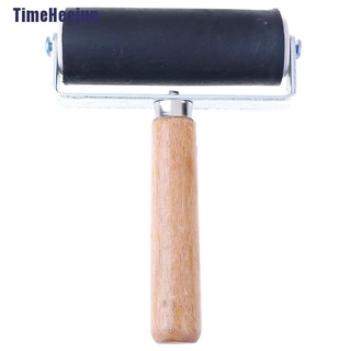 [Thj] Con lăn cao su chuyên nghiệp 10cm Con lăn in tranh bằng mực Brayer cho