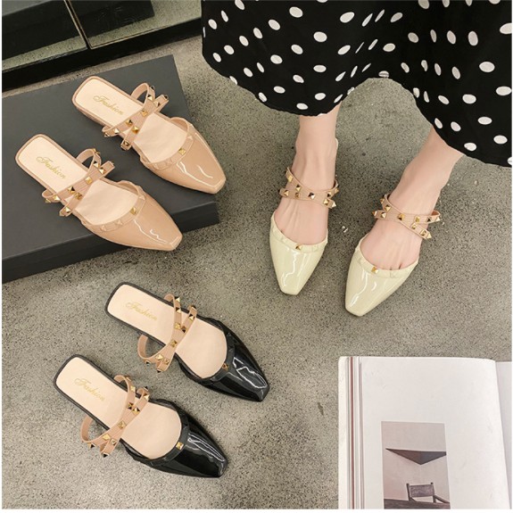 Dép Mũi Nhọn Đính Đá Dành Cho Nữ Phong Cách Trẻ Trung Năng Động | BigBuy360 - bigbuy360.vn