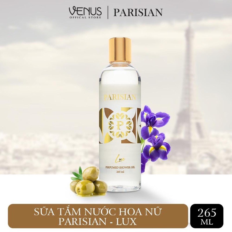 Sữa tắm Nước Hoa Nữ Parisian Premium 265ml