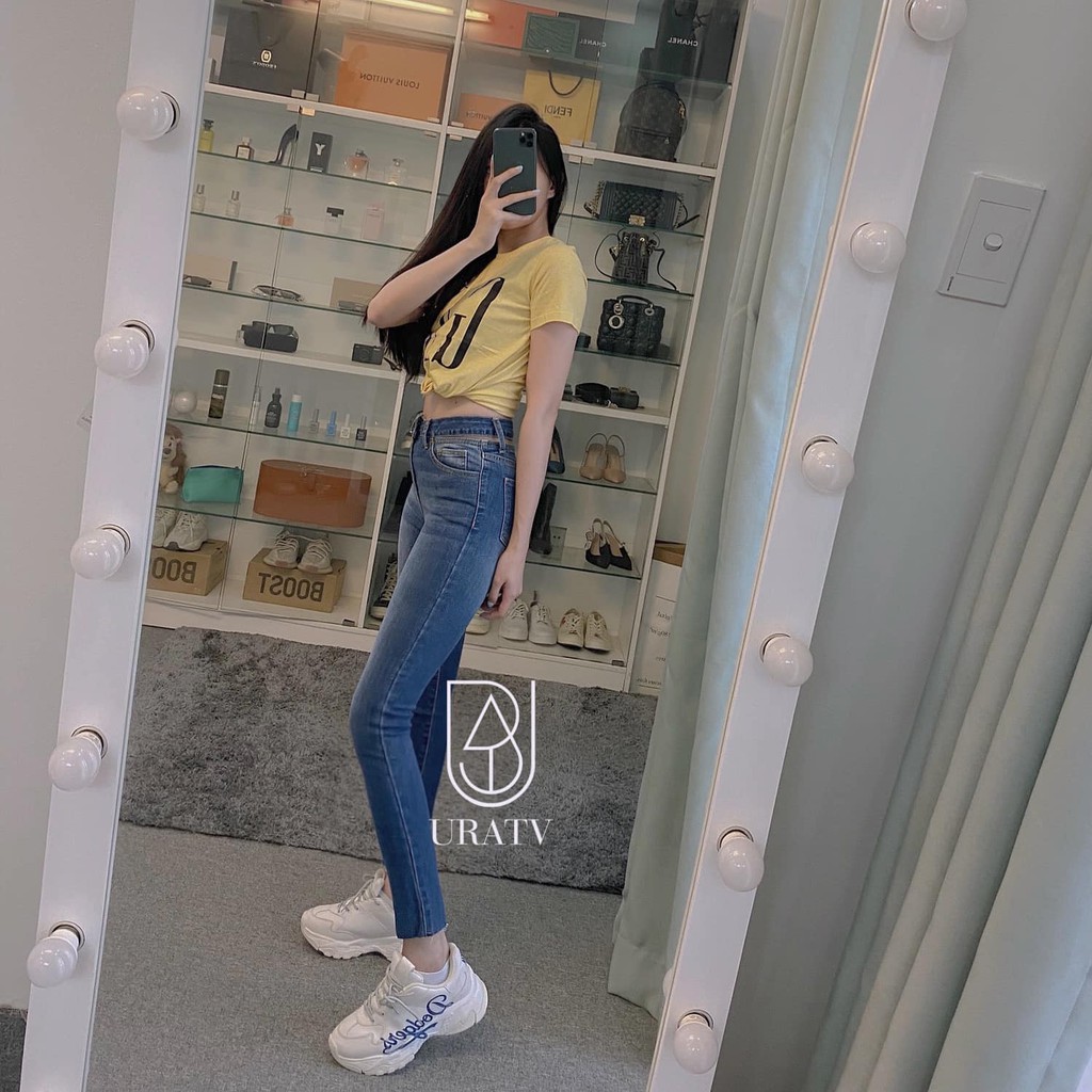 [FREESHIP - ẢNH THẬT] Quần skinny jean LƯNG RỜI URATV