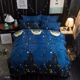 Chăn ga cotton poly nhập