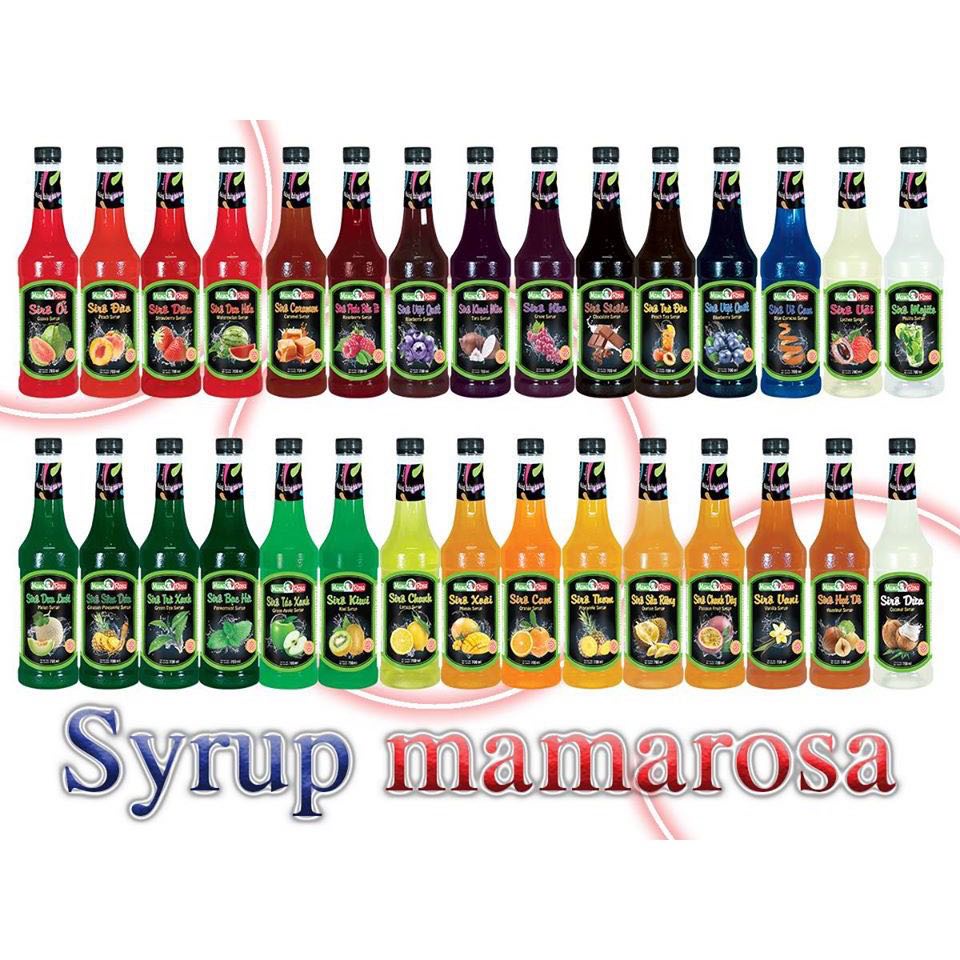 Siro Mama Rosa chai nhựa 700ml