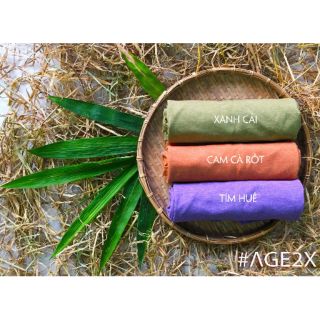 Set 7 áo thun trơn đốm age2x
