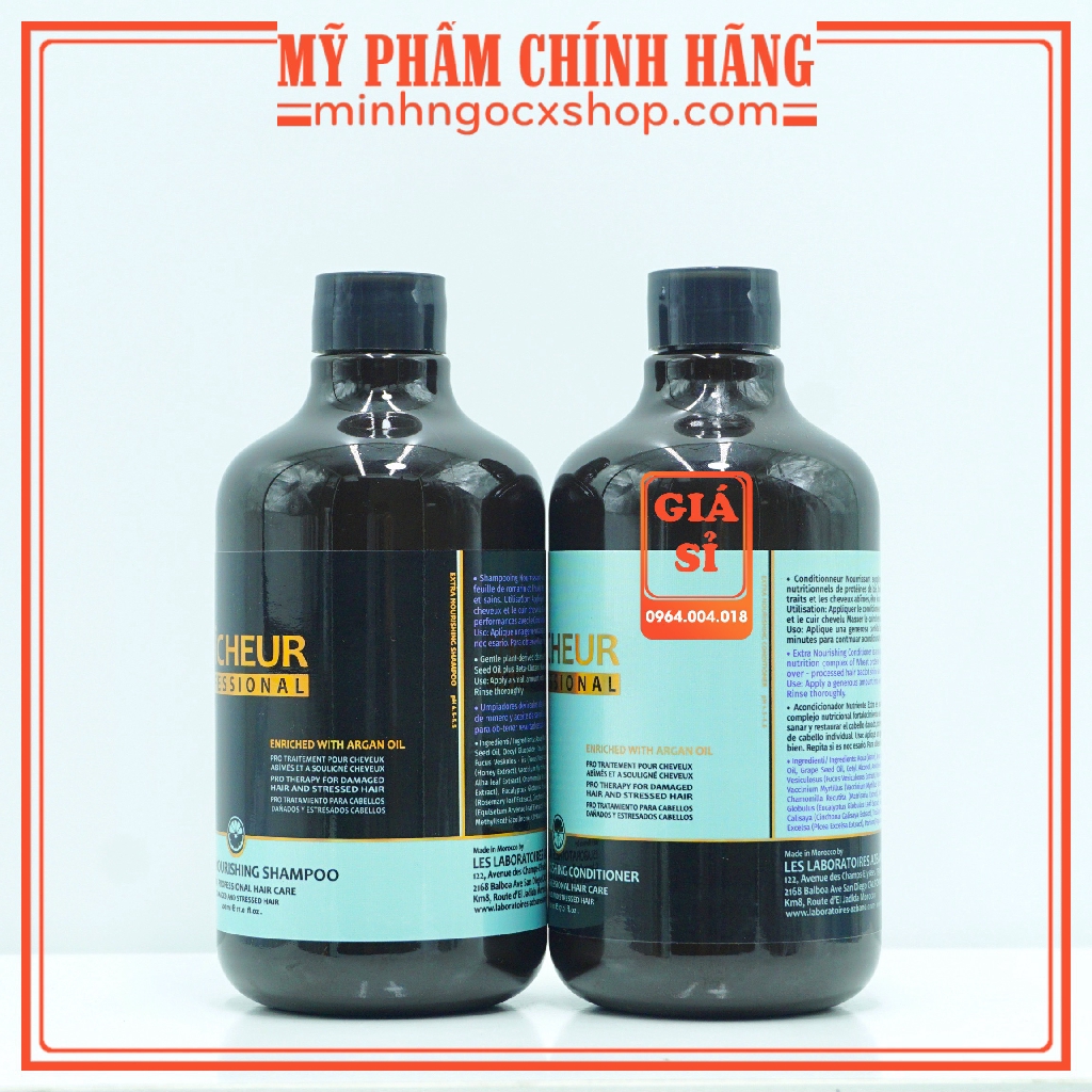 ✅[ Fraicheur-Chính Hãng ] Dầu Gội Xả Dưỡng Sâu Fraicheur Extra Nourishing 500ml + 500ml Chính Hãng Công Ty Nhật Minh Anh