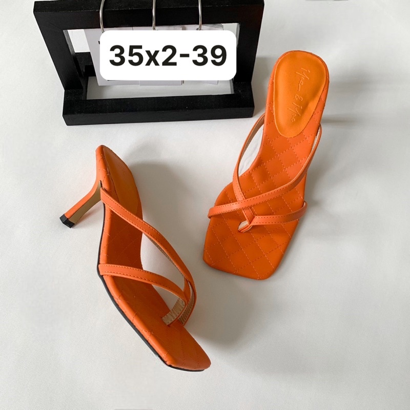Sorami.Shoes | Guốc nữ gót nhọn, Guốc gót nhọn xinh xắn 7p