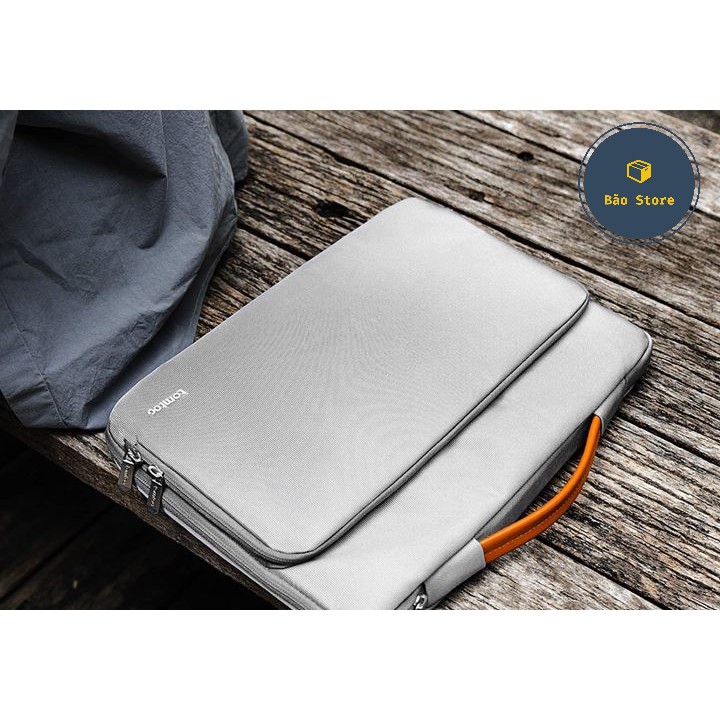 Túi Xách Chống Sốc Laptop/Macbook [ FREESHIP] TÚI XÁCH CHỐNG SỐC TOMTOC BRIEFCASE -SLIVER (T082) | BigBuy360 - bigbuy360.vn