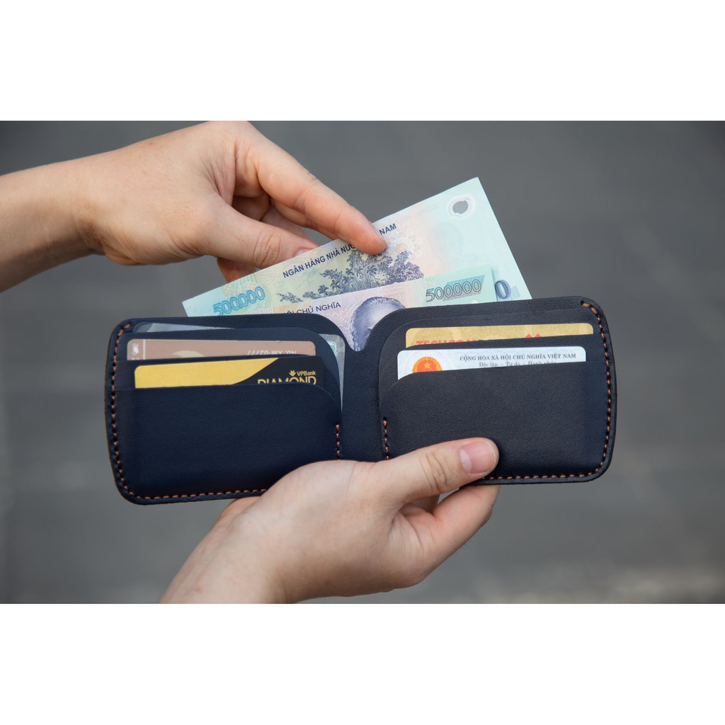 Ví Da Bò Thật Đẳng Cấp Mẫu Mới Siêu Chất | Bóp Nam Nữ Đẹp |-BẢO HÀNH 12 THÁNG- VÍ MINI | VW01