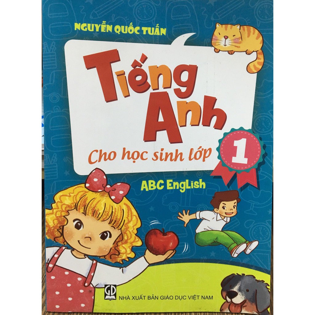 Sách Tiếng anh cho học sinh lớp 1 - NXB Giáo dục