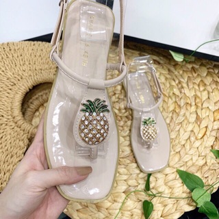 Sandal trái thơm đính đá (new )