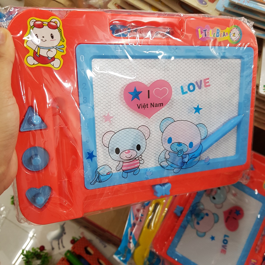 Bảng viết tự xóa - Đồ chơi giáo dục an toàn cho bé