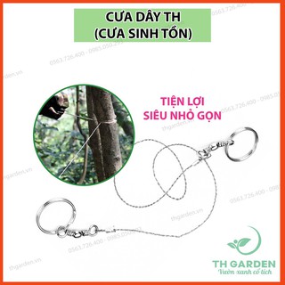 Cưa Dây Sinh Tồn Tự Nhiên - Cưa Dây Đa Năng 360 độ - Không Thể Thiếu Cho Dân Phượt, Du Lịch Thám Hiểm