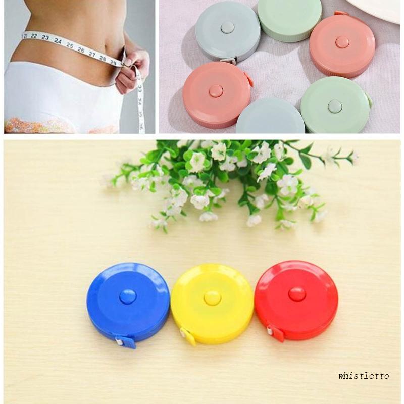 Thước Dây Đo Cơ Thể Di Động Có Thể Thu Gọn Cho May Vá Thủ Công 0-59 Inc