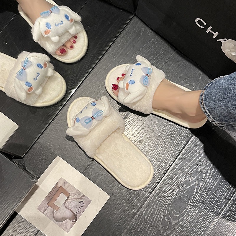 Dép Đi Trong Nhà Họa Tiết Hoạt Hình Xinh Xắn Sáng Tạo