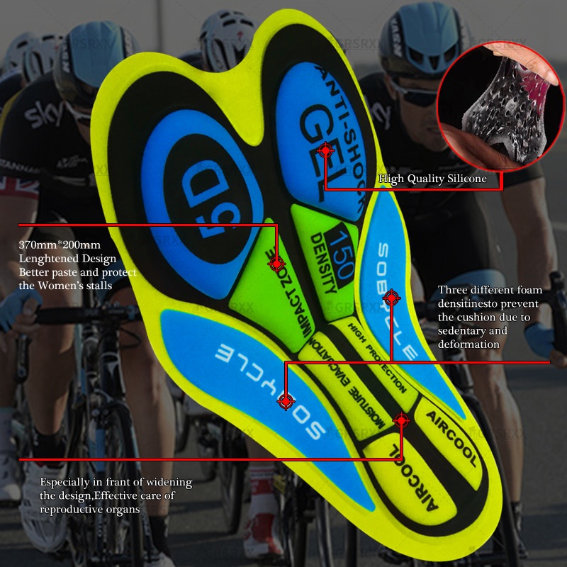 STRAVA Quần Yếm Đạp Xe Có Đệm 5D Khô Nhanh Thời Trang Mùa Thu 2021 Cho Nam Và Nữ