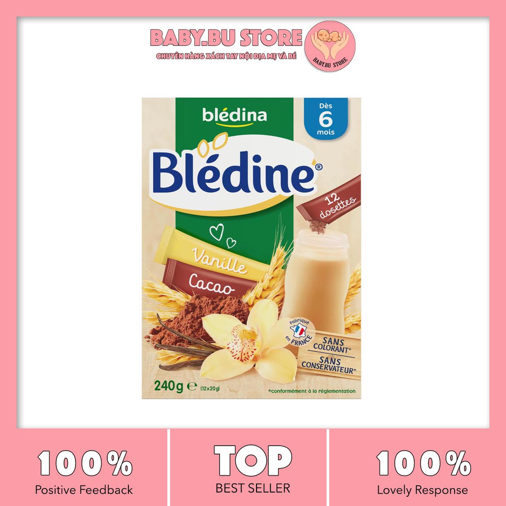 Bột Pha Sữa Bledina Pháp Hộp 12 Gói Nhỏ
