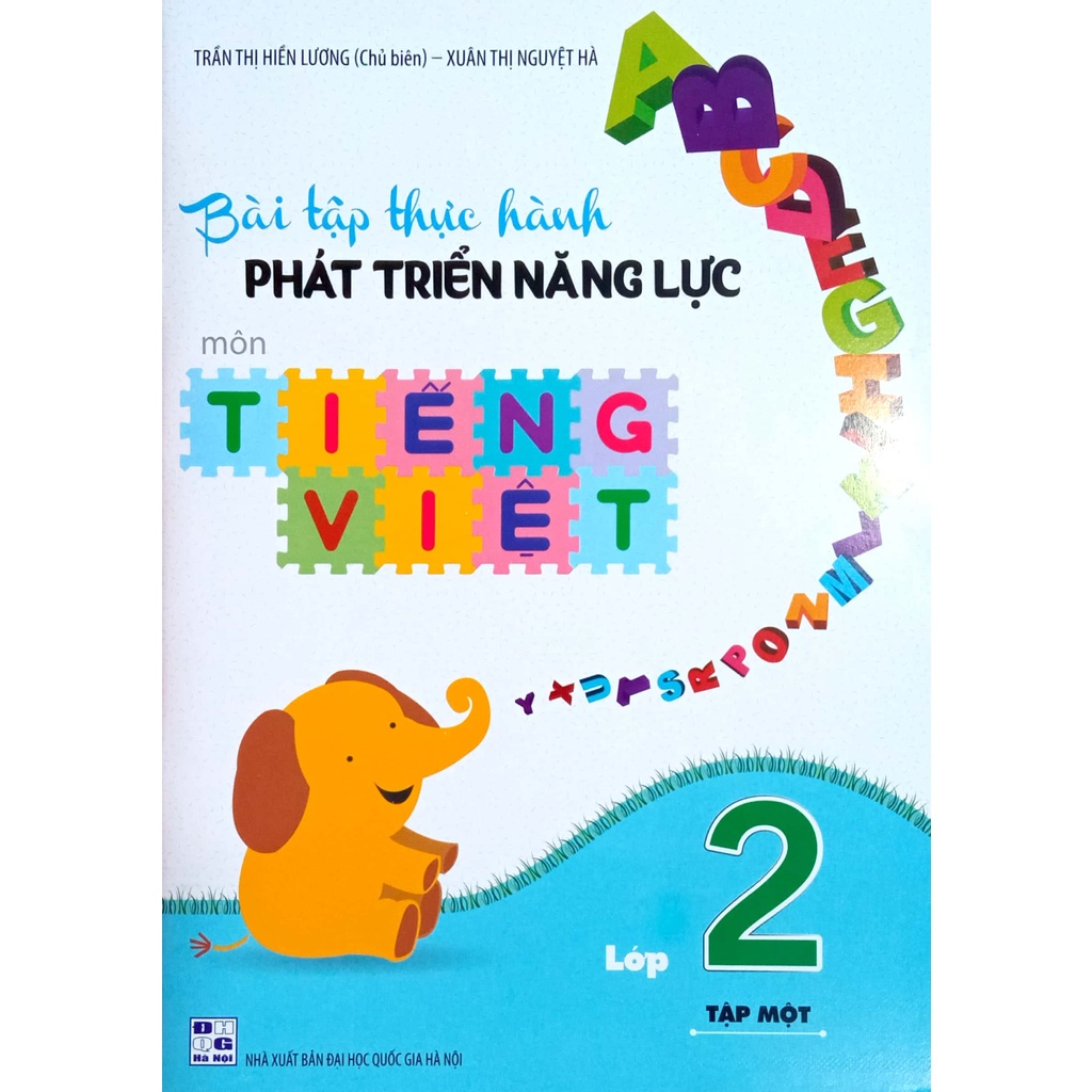 Sách - Bài tập thực hành Phát triển năng lực môn Tiếng Việt lớp 2 - Tập 1