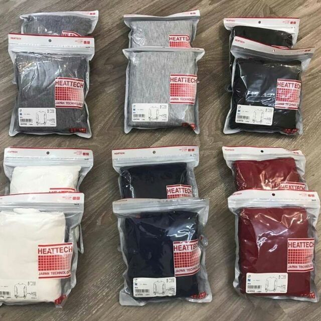 Áo giữ nhiệt nam Heattcech uniqlo