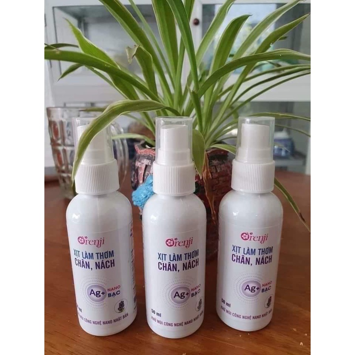 XỊT THƠM CHÂN, NÁCH TINH DẦU LAVENDER/ HOA HỒNG ORENJI 50ML