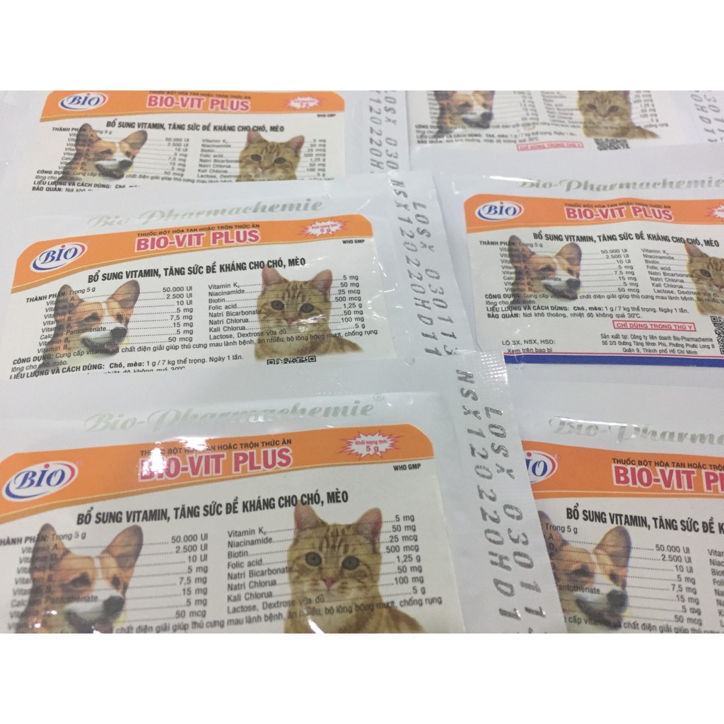 Combo 10 gói x 5G. BIO-VIT PLUS