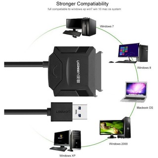 Cáp USB 3.0 to SATA HDD, SSD cao cấp Ugreen 20611