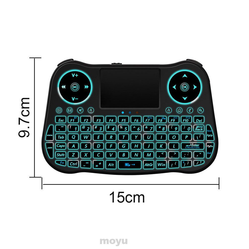 2.4G Desktop Battery Powered Remote Control Compact Rechargeable External Computers Accessories Mini Keyboard