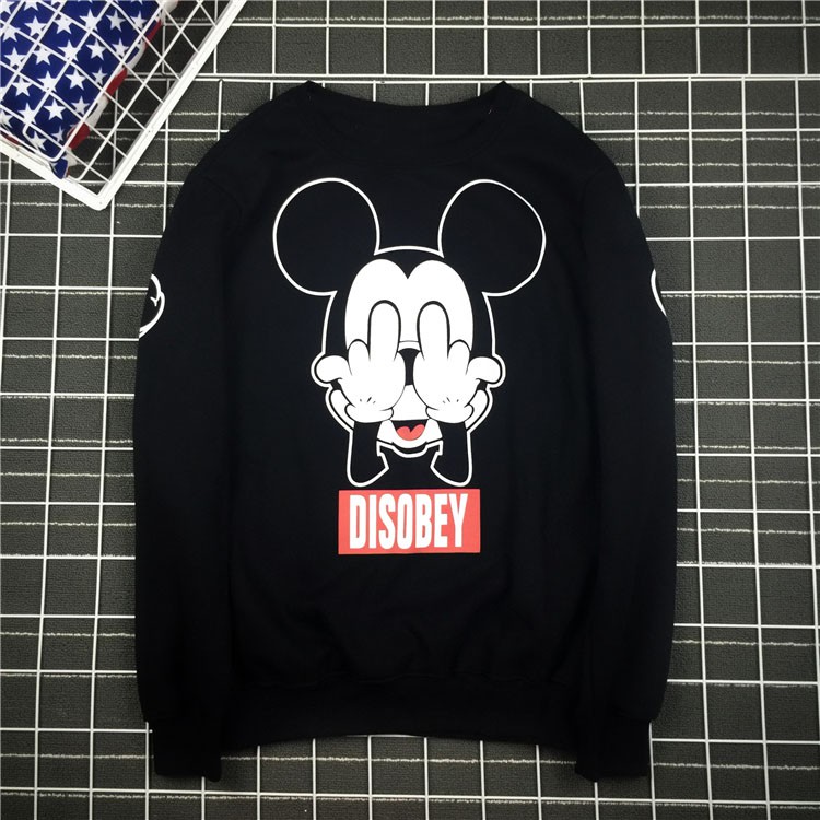 Áo Nỉ dài tay thu đông Mickey Bal, Áo đôi