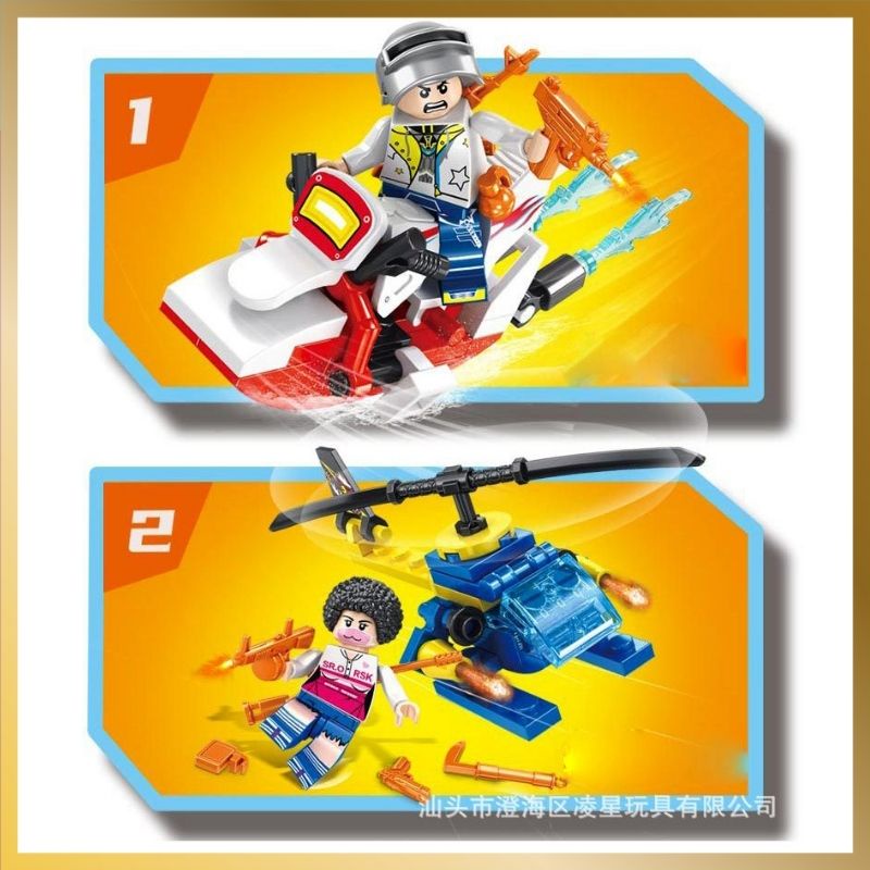 Đồ chơi lắp ráp lego tấn công tổng lực 8 trong 1 size nhỏ cho bé trên 5 tuổi