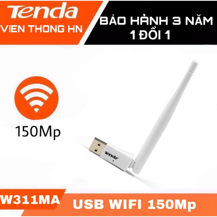 Tenda W311MA - USB Wifi Chuẩn N Tốc Độ 150Mbps