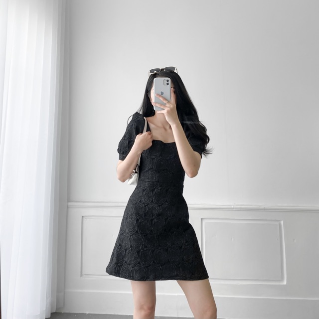 Đầm tay phồng La vie en Rose | BigBuy360 - bigbuy360.vn