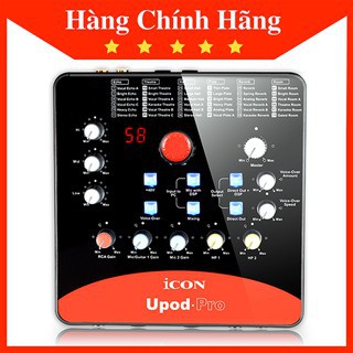 Bộ thu âm thanh livestream card icon upod pro BH 6 tháng đổi mới