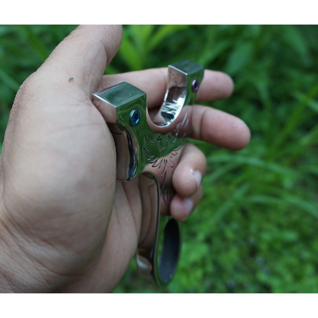 Ná cao su phụng hoàng bo tay hoàn thiện ốc titan kèm 2 dây