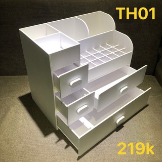KỆ MỸ PHẨM 3 TẦNG - KHÂY SON - TH01