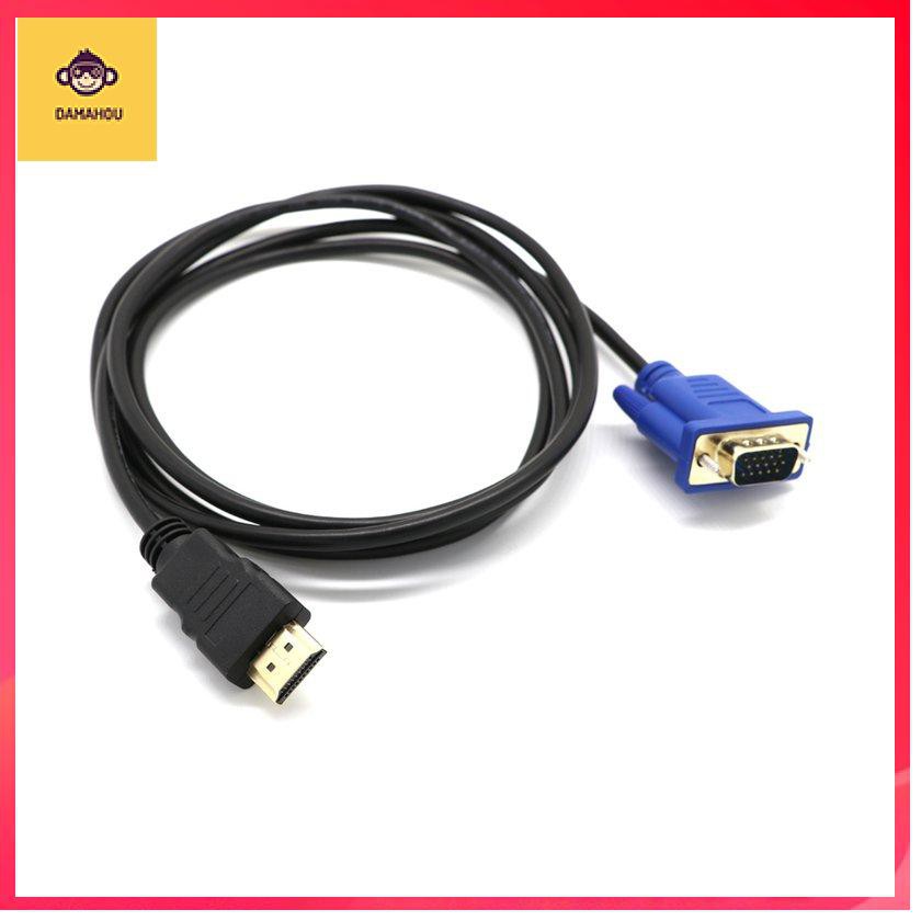 Dây cáp chuyển đổi video HDMI sang VGA D-SUB dành cho HDTV PC