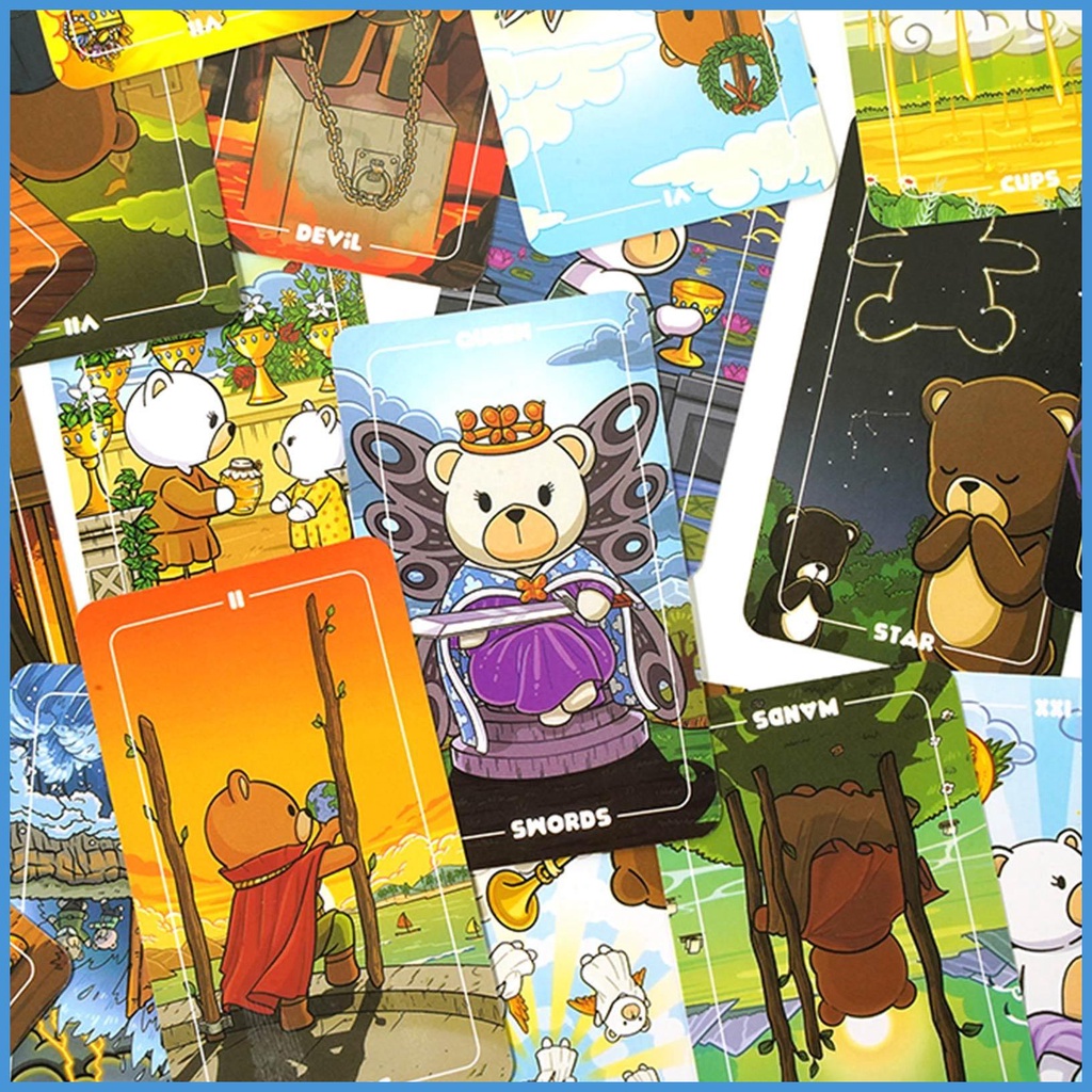 Bộ Bài Tarot 78 Lá Phiên Bản Tiếng Anh Dành Cho Người Mới Bắt Đầu