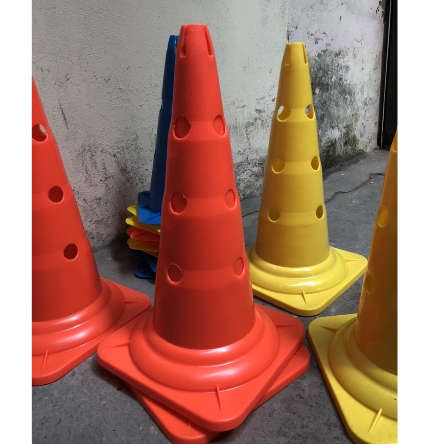 Combo 5 chiếc Nấm tập chiến thuật, Marker, cone chơi thể thao Bóng Đá Rào Cản Nhựa