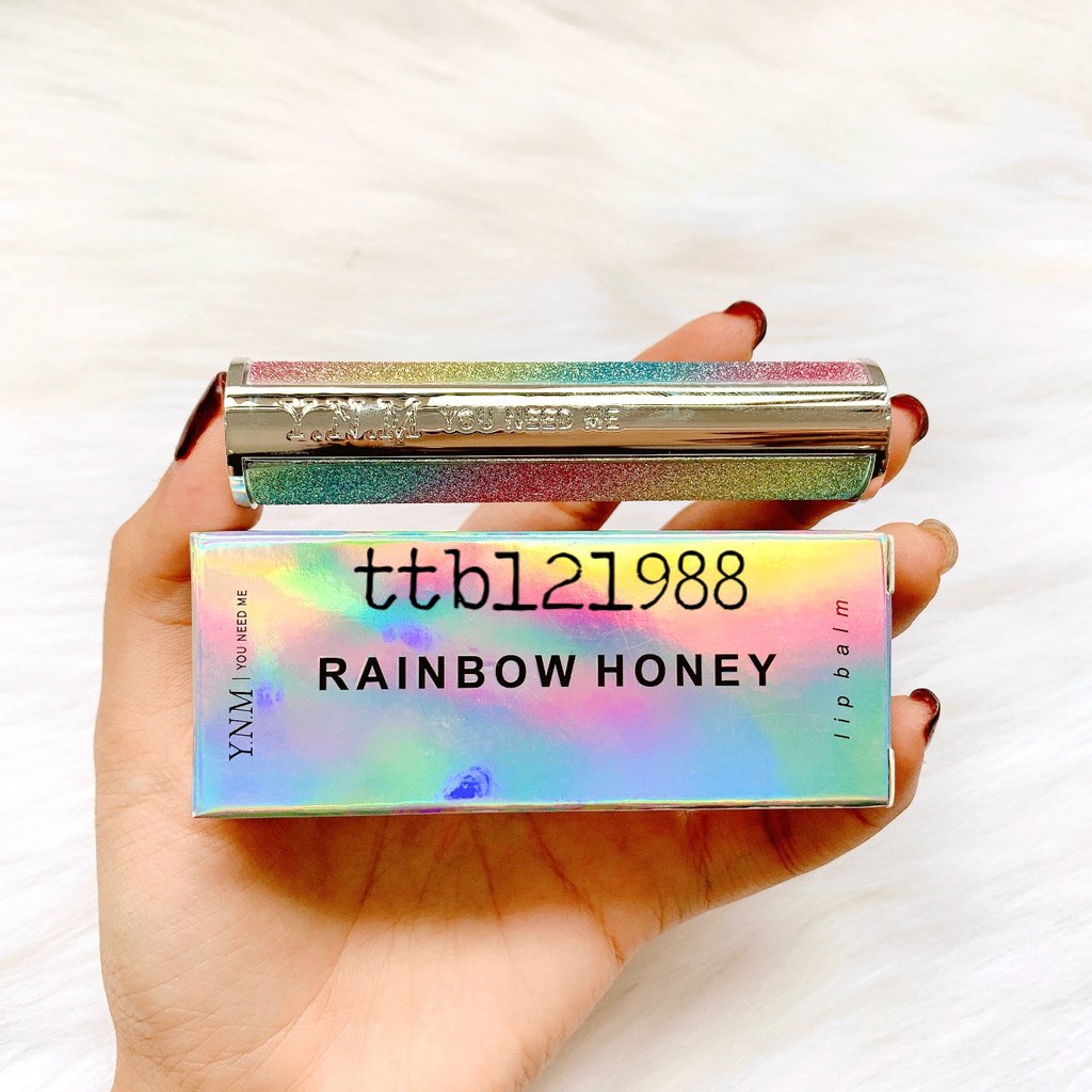 Son Dưỡng Môi Cầu Vồng YNM Rainbow Honey Lip