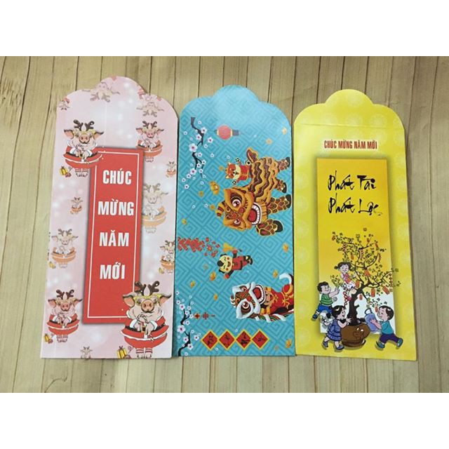 Set 10 lì xì tết
