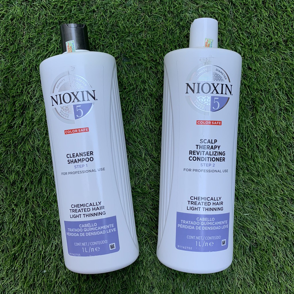 Dầu gội chống rụng tóc Nioxin System 5 Shampoo 1000ml ( New 2019)