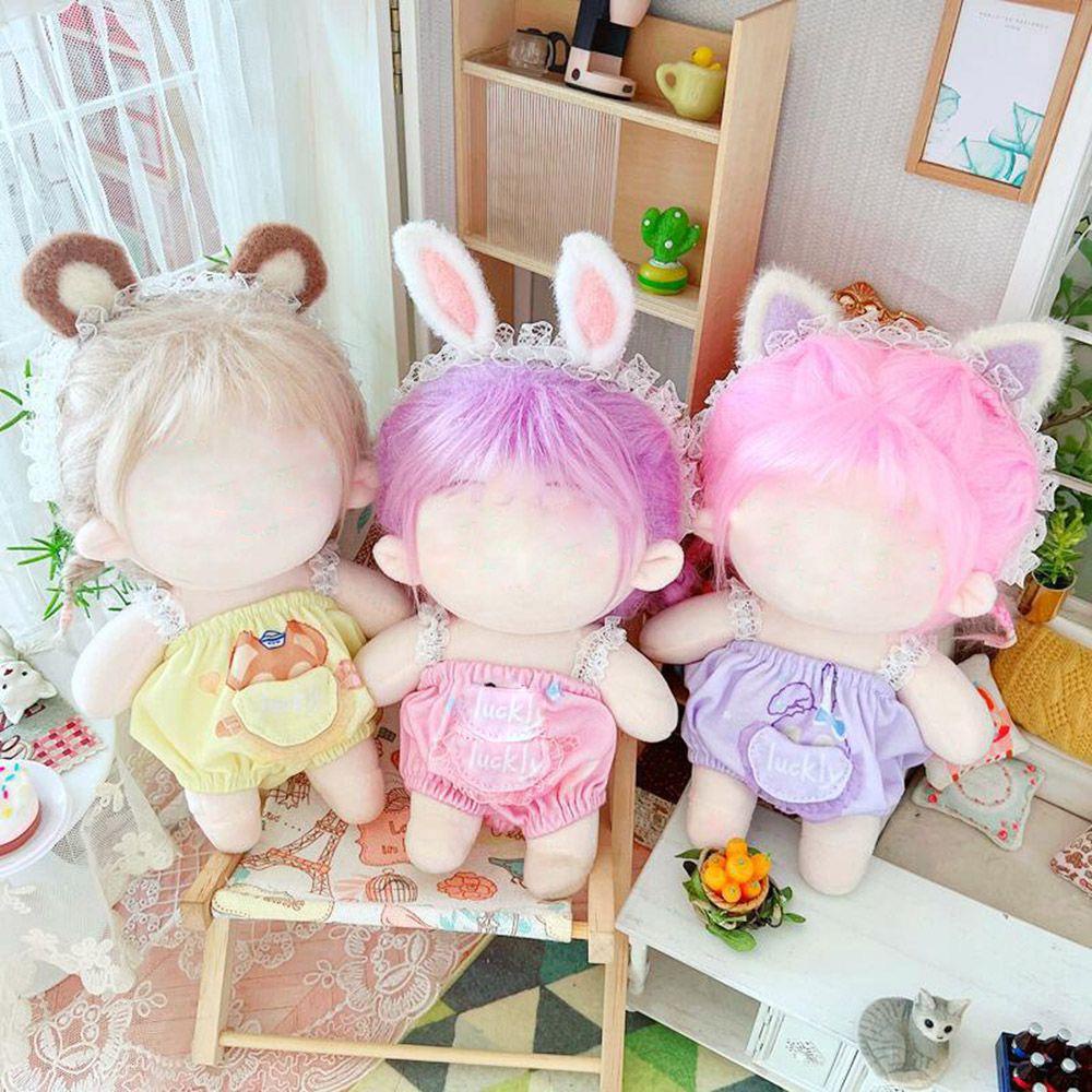 NIUYOU Quần Yếm Búp Bê Nhồi Bông Đáng Yêu