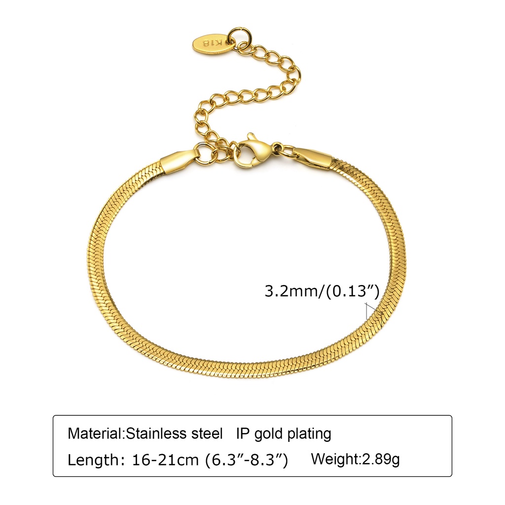 Vnox Vòng Tay Mạ Vàng 18K Thiết Kế Độc Đáo Cho Nữ