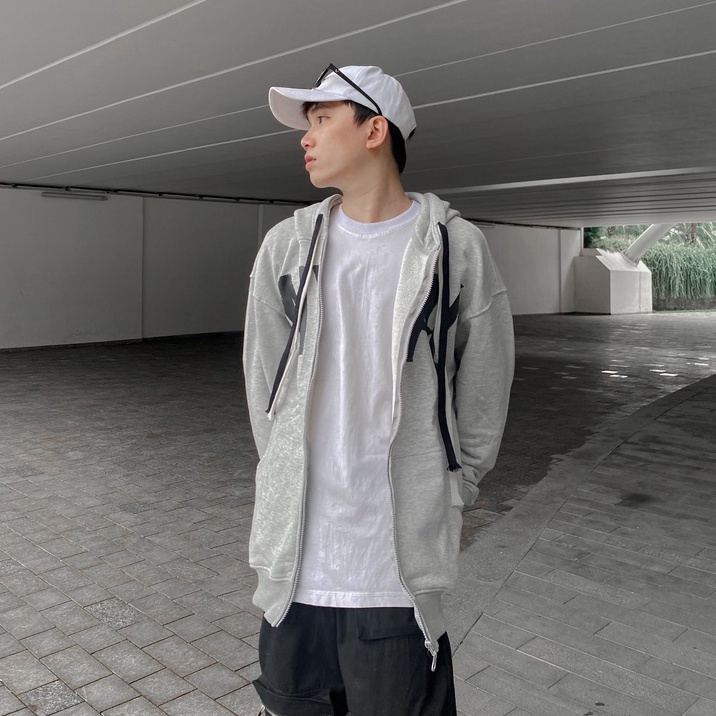 Áo Hoodie Nam Nữ Khóa Zip YKK Cao Cấp MENTAL® Printed Logo