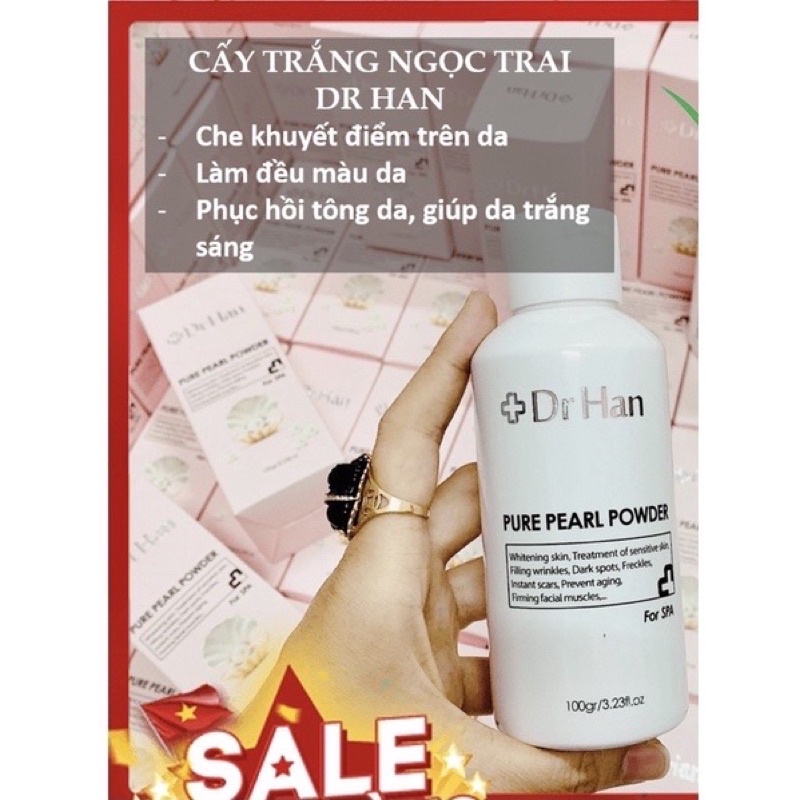 CẤY NANO TRẮNG NGỌC TRAI DR.Han CAO CẤP 100ml HÀN QUỐc