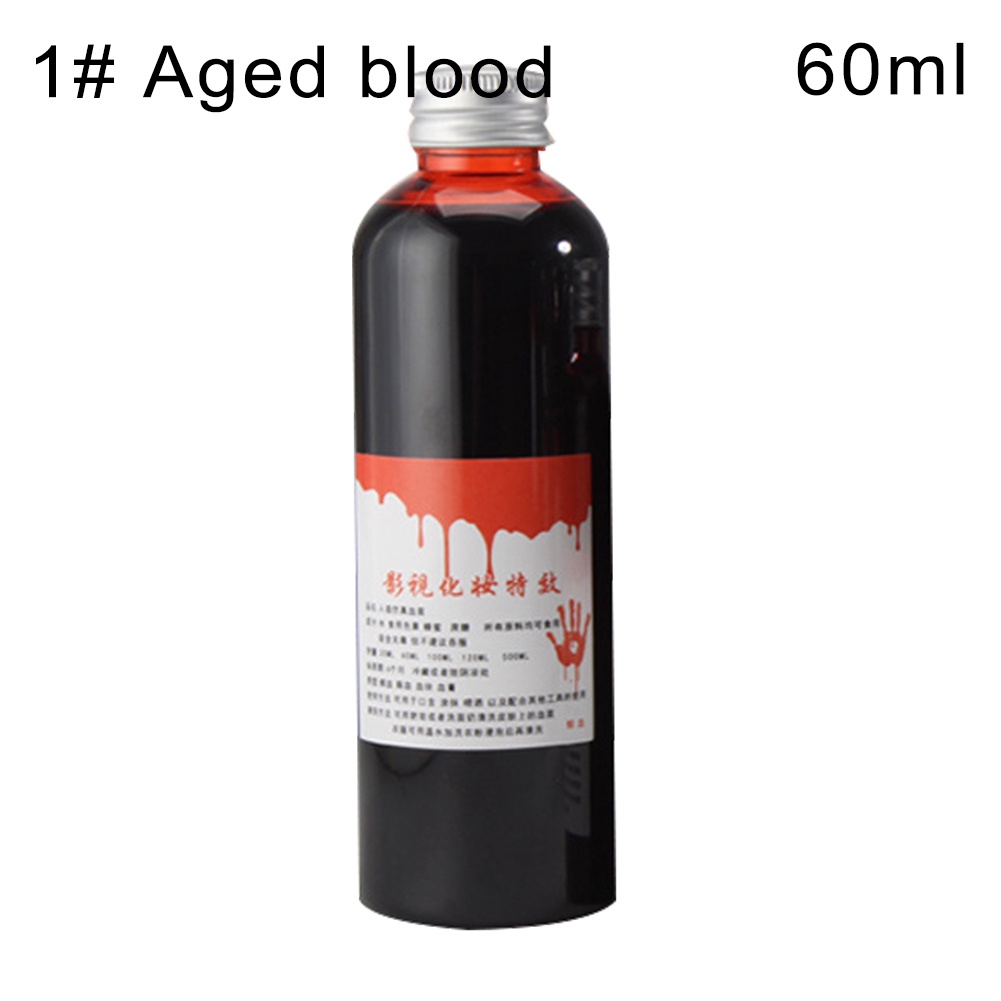 Chai Máu Giả 30 / 60ml Hóa Trang Ma Cà Rồng