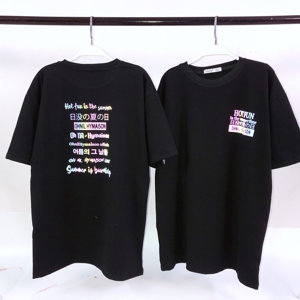 Áo thun Phản quang Unisex - HOT FUN