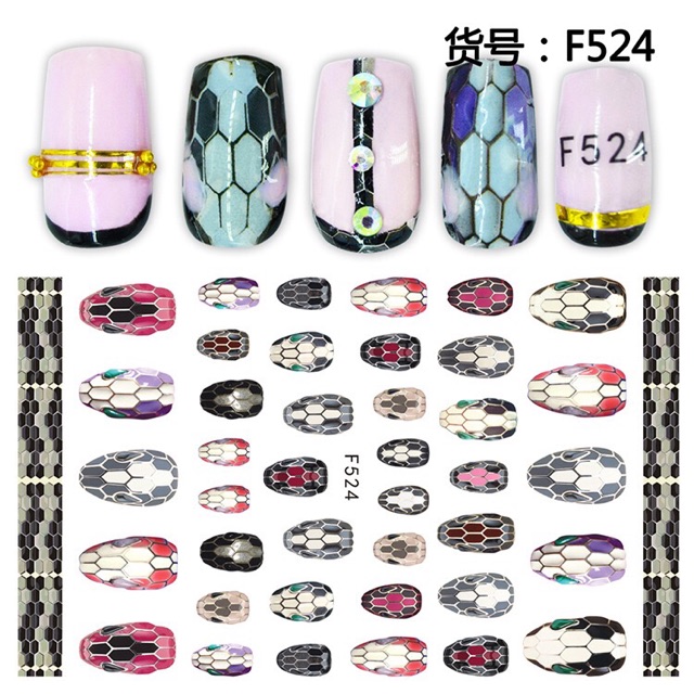 Sticker các hình miếng dán nail