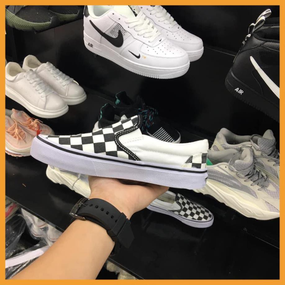 [Mã FASHIONT4WA giảm 10K đơn 50K] [Video tận cảnh]Giầy thể thao Sneaker van slipon caro - Trang Anh Fashion | BigBuy360 - bigbuy360.vn