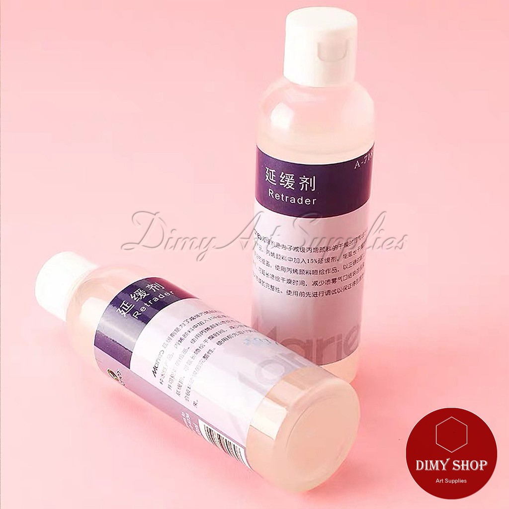 Dung môi làm chậm khô màu acrylic Marie's 180ml